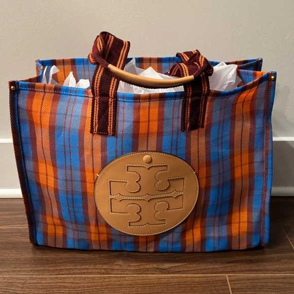 TORY BURCH Ella Mesh Market Tote Bag - Picture 5 of 8